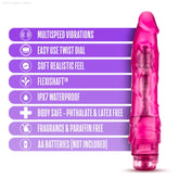 B Yours Vibe #1 Realistic 9-Inch Long Vibrating Dildo-French Quarter Lingerie